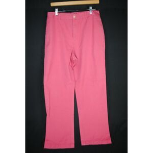 Vineyard Vines‎ Pink Flat Front Pants Men's Size 33 X 31 Cotton Pink